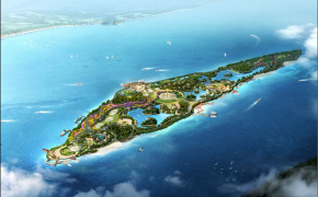 圭沙島遠(yuǎn)景規(guī)劃圖